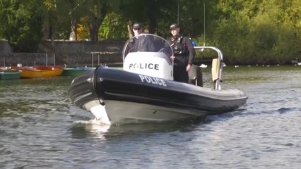 TRUMP’S UK State Visit Sparks Security Alert as ARMED PATROLS Guard the Thames