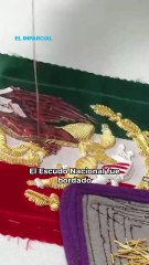 Así se hizo la banda presidencial de Claudia Sheinbaum