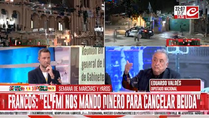 Eduardo Valdes: "El propio presidente tendría que hablar con los gobernadores"