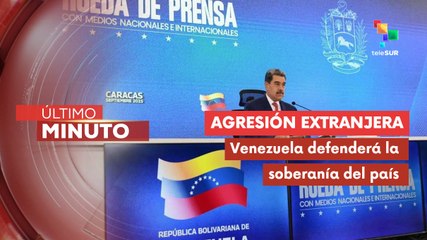 Pdte. Maduro: Venezuela puede estar segura de que defenderemos la paz