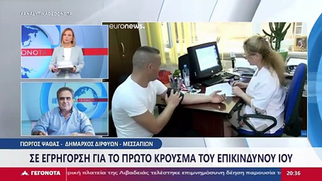 Ο Δήμαρχος Διρφύων- Μεσσαπίων Γ. Ψαθάς στο STAR