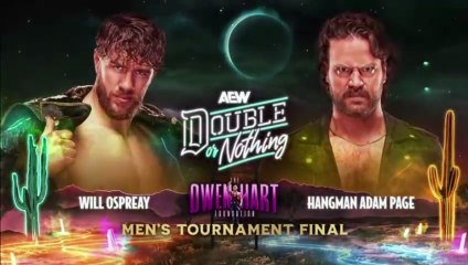 Will Ospreay vs Adam Page Owen Hart Foundation 2025 Men's Tournament Final Match in Double Or Nothing 2025