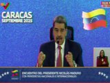 Presidente Maduro: 68% de los estadounidenses manifiestan que no quieren entrar en más guerras