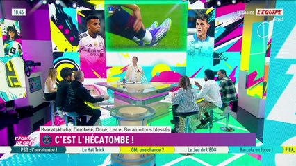 Hécatombe de blessés au PSG : Est-ce inquiétant ? - L'Équipe de Greg - extrait