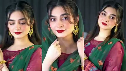 First Dawat After Shadi-Makeup Look & Hairstyle __ Tips For Fresh Makeup