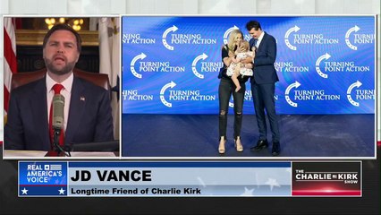 JD Vance hosts Charlie Kirk Show