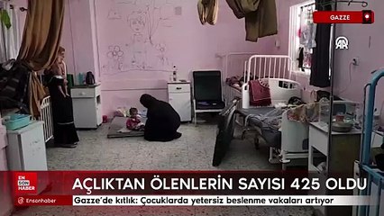 Gazze'de kıtlık: Çocuklarda yetersiz beslenme vakaları artıyor