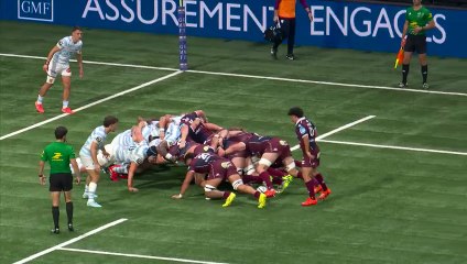 TOP 14 - Essai de Nicolas DEPOORTERE (UBB) - Racing 92 - Union Bordeaux-Bègles