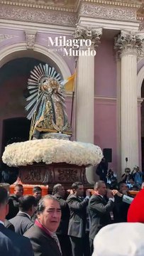 Milagro en Salta: salió la Virgen del Milagro