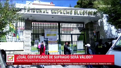 Elecciones: ¿Cuál de los certificados de sufragio será válido? Esto señala el TSE