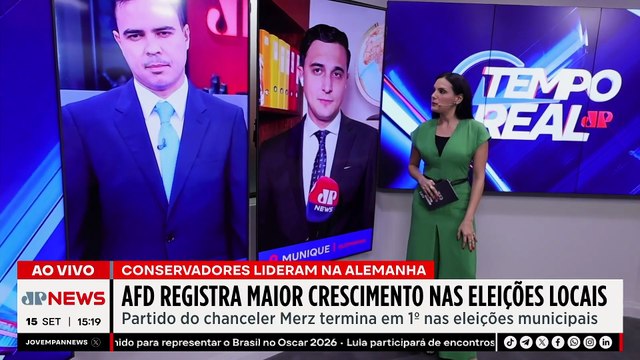 AFD registra maior crescimento da direita nas eleições na Alemanha | TEMPO REAL