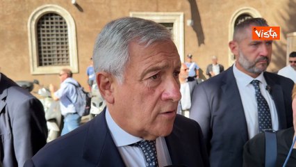 Tajani: "C'è linguaggio violento, Conte e Schlein abbassino toni"