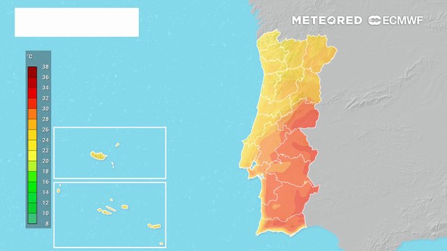 A partir de quarta-feira, as temperaturas sobem e podem chegar perto de 40 ºC em várias regiões em Portugal Continental.