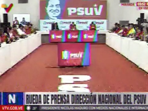Sec. Gral. del PSUV Cabello: Estamos trabajando para preservar la paz verdadera de Venezuela
