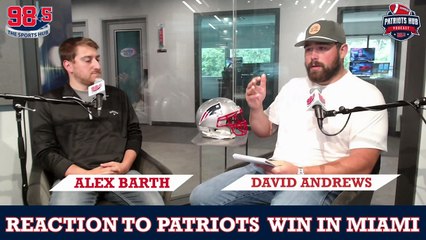 David Andrews breaks down the Patriots Week 2 offense