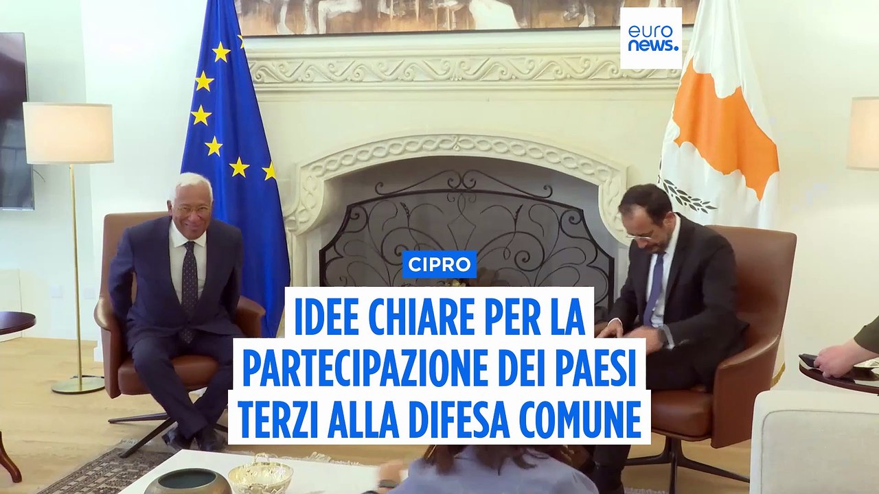 Cipro, presidente Christodoulides avverte la Turchia: "No a risorse Ue a chi minaccia Stati membri"