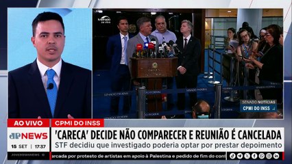 CPMI é cancelada após ‘Careca do INSS’ não comparecer; Bruno Pinheiro comenta
