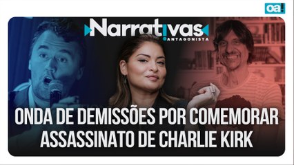Onda de demissões por comemorar assassinato de Charlie Kirk | Narrativas #485 Madeleine Lacsko