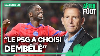 Ballon d'or : "Le PSG a choisi Dembélé" constate Riolo