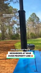 I tore down their 30ft fence - it was on my land! 😡