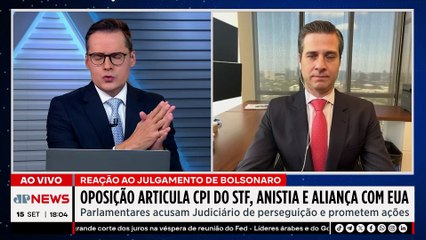 Oposição quer CPI do STF, anistia geral e aliança com EUA após julgamento de Bolsonaro