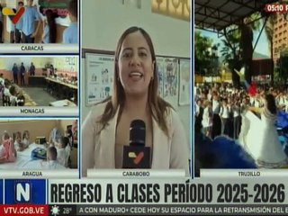Carabobo | Niños y niñas de la U.E. República del Perú inician con alegría el nuevo año escolar