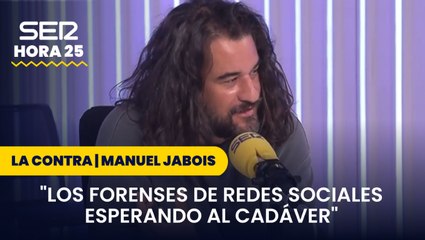 Jabois, sobre Kirk: "Es el espectáculo de los forenses de redes sociales esperando al cadáver"
