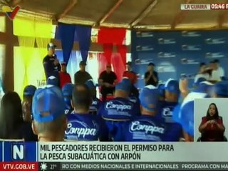 La Guaira | Gobierno Bolivariano entregó mil permisos para pesca subacuática con arpón