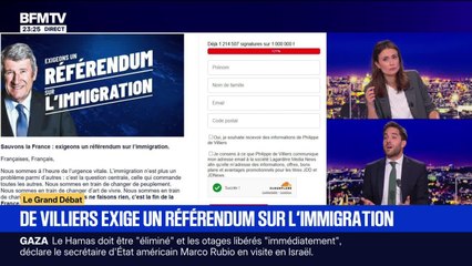 De Villiers exige un référendum sur l'immigration - 15/09