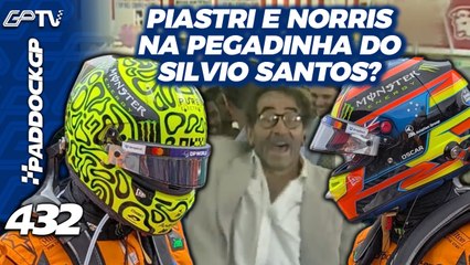 PIASTRI x NORRIS: o que PEGADINHA DO SILVIO SANTOS COM IVO HOLANDA explica sobre F1 | PaddockGP #432