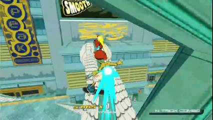 Bomb Rush Cyberfunk chapter 4 - Rave joined the gang (2nd and 3rd location) & 1st clue of Flesh Prince's location