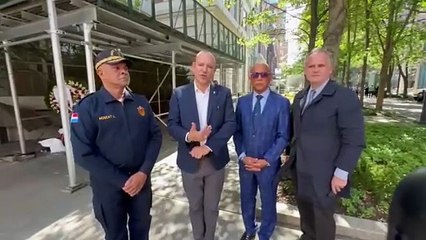 Alcalde Ulises Rodríguez fortalece cooperación con Bomberos de Nueva York en beneficio de Santiago