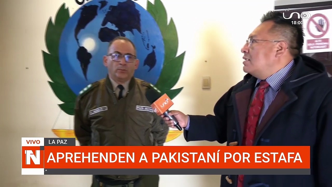 APREHENDEN A PAKISTANÍ