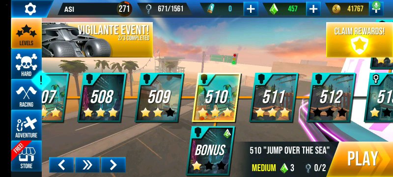 Stunt Car Extreme Level 510 JUMP OVER THE SEA