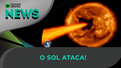 O sol ataca: Vento solar na Terra cria espetáculo e causa alerta! | 15/09/2025