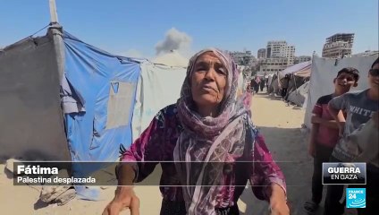 Guerra en Gaza: palestinos se desplazan constantemente huyendo de ataques
