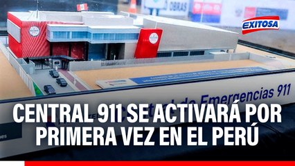 Emergencias 911 se activa por primera vez en el Perú: "Vamos a estar a la altura de otros países"
