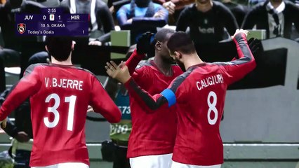 AC Milan vs Juventus  Intense Coppa Italia Leg 2 – PES 2021 Gameplay