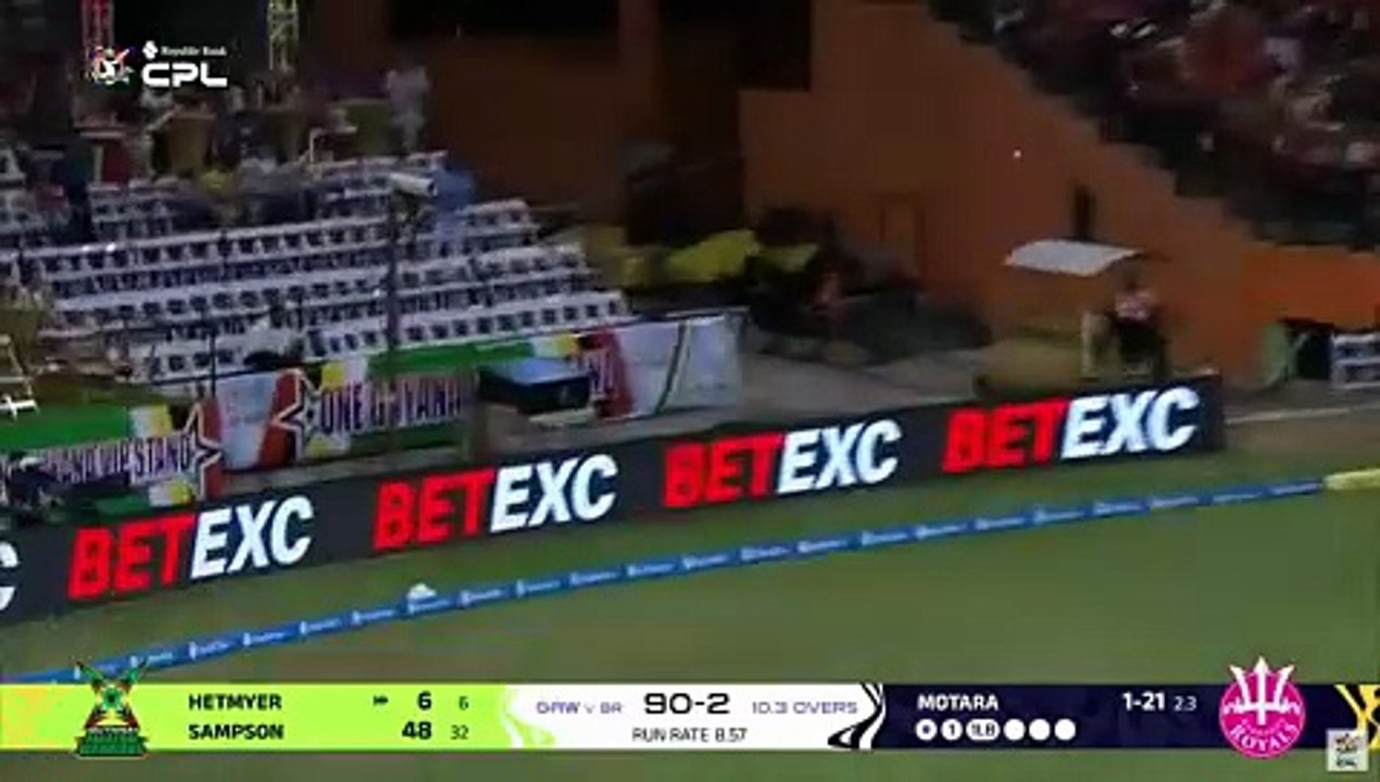 AMAZON WARRIORS BEAT BARBADOS ROYALS
