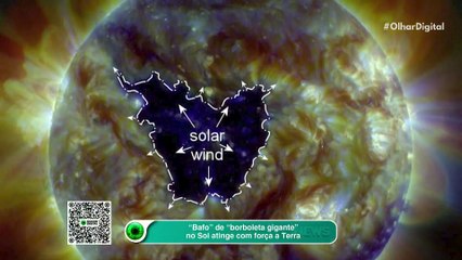 Tempestade Solar: ‘Erupção’ do Sol causa fenômeno na Terra.