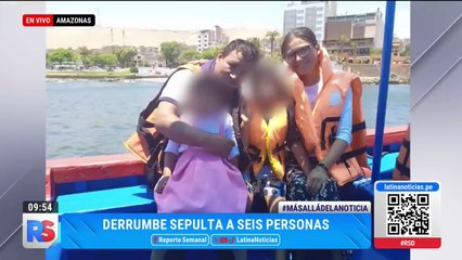 Padre e hija perdieron la vida ante feroz derrumbe_ Seis trabajadores quedaron sepultados