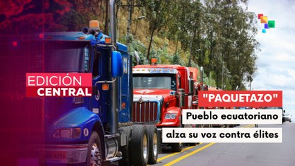 Gremios ecuatorianos convocan movilizaciones contra medidas económicas de Noboa