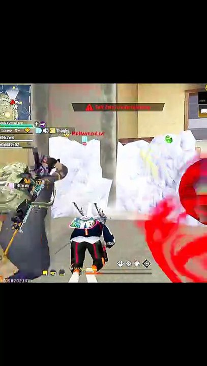 😱Grandmaster Lobby Best Revenge🔥1vs4 Double Sniper Gameplay #freefire #revenge