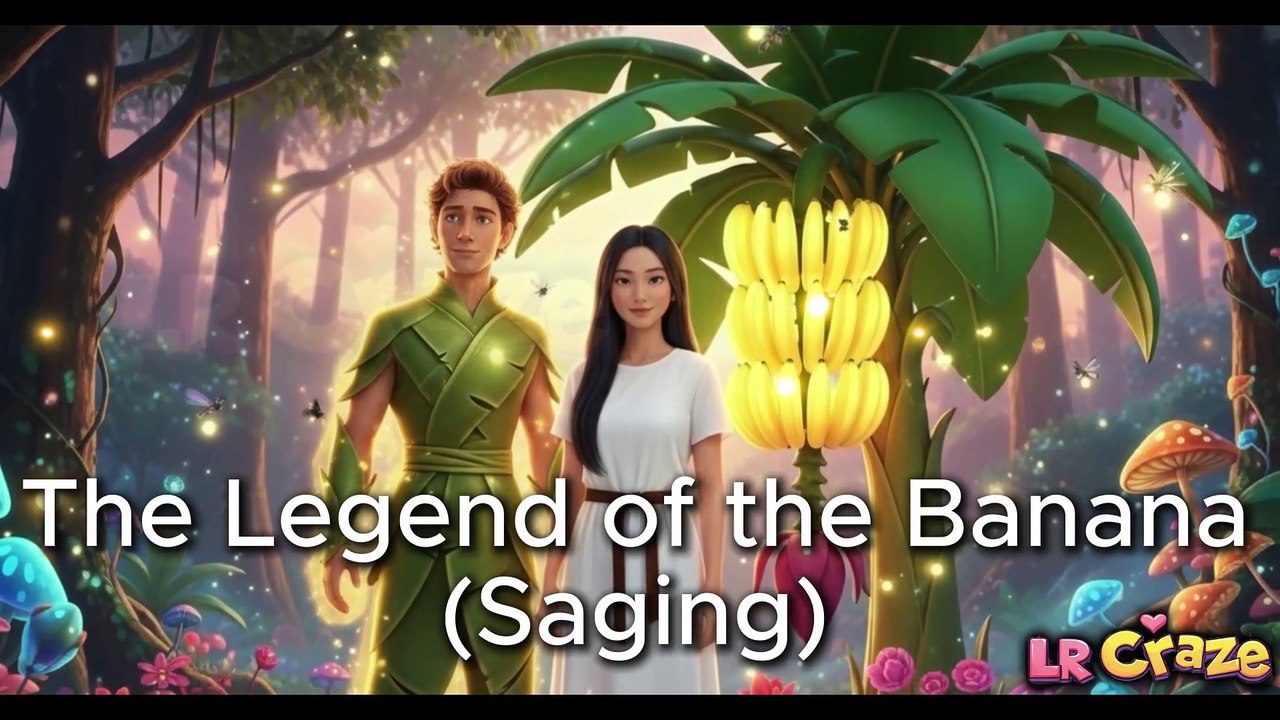 The Legend of the Banana 🌙✨ | Filipino Folktale | The Magical Legend of the Banana (Alamat ng Saging) | English Version | 3D Animation