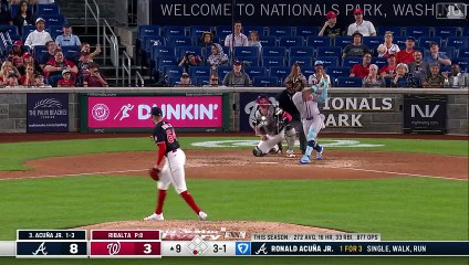 Jonrón 17 de Ronald Acuña Jr.