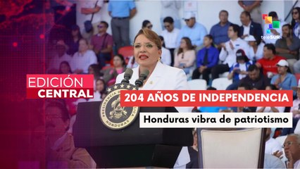 Honduras tiñe sus calles de azul y blanco en vibrante celebración