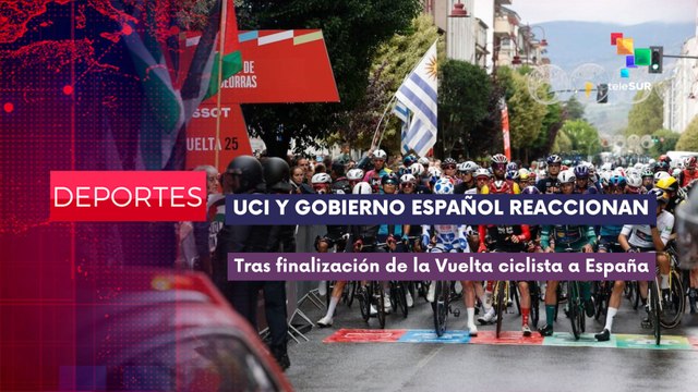 Gobierno Español en la final de la Vuelta Ciclista a España DEPORTES EDICIÓN CENTRAL 15-09-2025