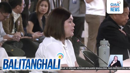 VPSD, dumalo sa pagdinig ng Kamara sa budget ng kaniyang tanggapan | Balitanghali
