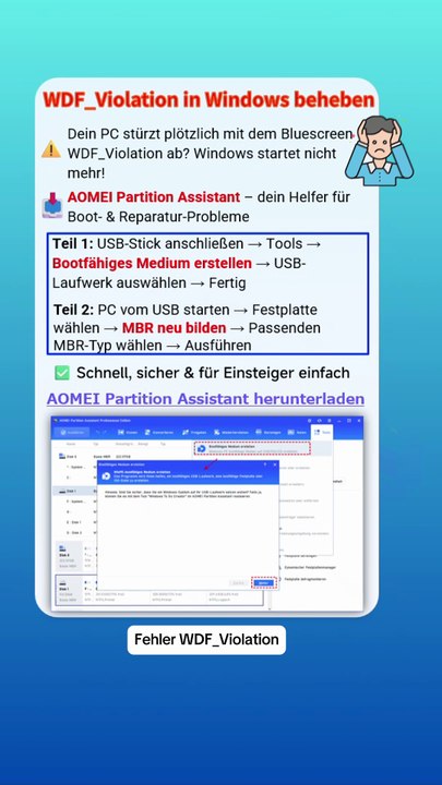 🛠️ WDF_Violation in Windows beheben – schnell & sicher!