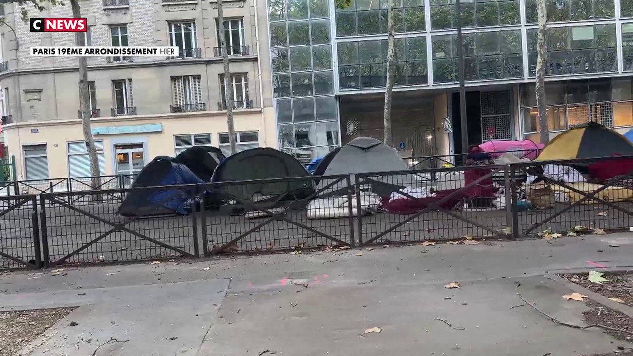 Paris : les habitants du 19e arrondissement excédés par l’installation des camps de migrants